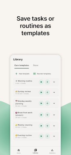 FlowStack - Focus task timer ekran görüntüsü