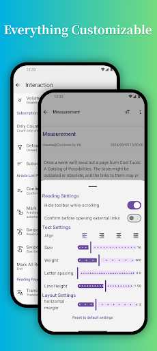 Agr Reader: Smart RSS Reader ekran görüntüsü