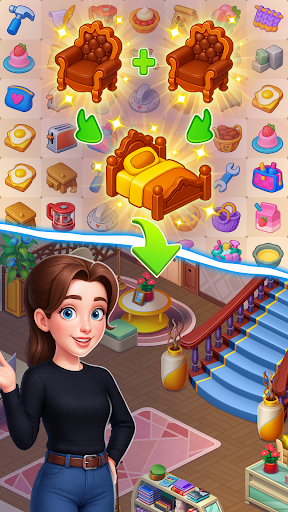 Merge Secrets: Mansion Puzzles ekran görüntüsü