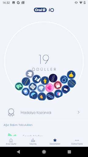 Oral-B ekran görüntüsü