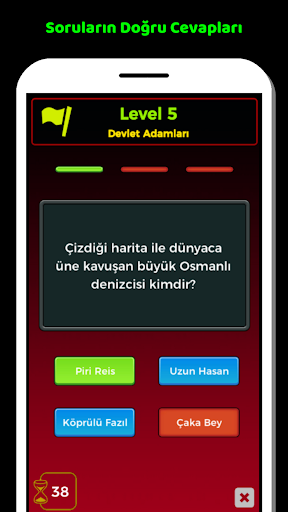 Osmanlı Tarihi Bilgi Yarışması ekran görüntüsü