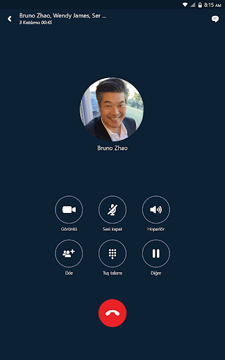 Skype for Business for Android ekran görüntüsü