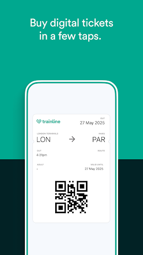 Trainline: Train travel Europe ekran görüntüsü