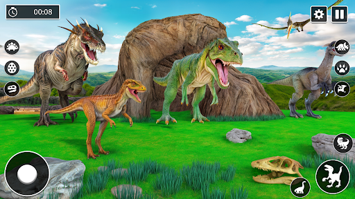 Dinosaur Park Jurassic Games ekran görüntüsü