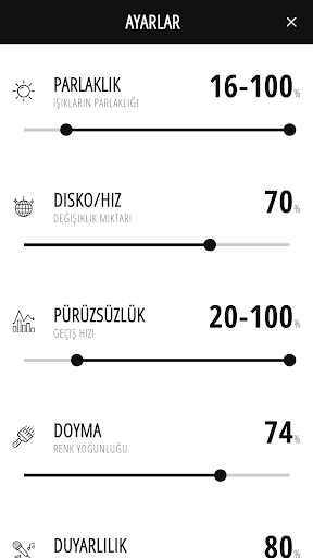 Hue müzik disko partisi ekran görüntüsü