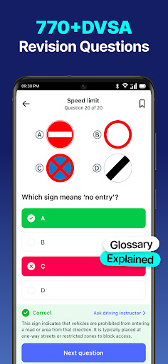 Driving Theory Test Kit 4 in 1 ekran görüntüsü