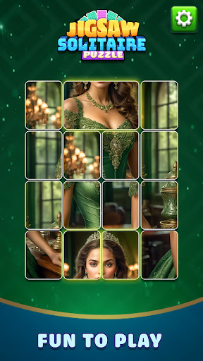Jigsaw Solitaire Puzzle ekran görüntüsü