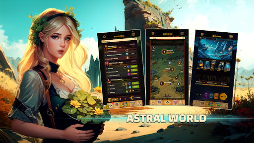 Astral Cards: Idle Card Game ekran görüntüsü