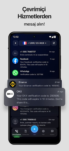 eSIM: Sanal Numara ekran görüntüsü