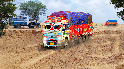 Indian Truck Transport Game 26 ekran görüntüsü