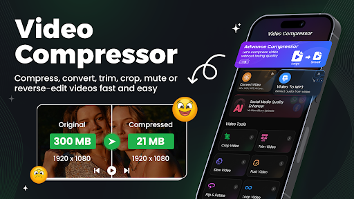 Video Compressor & Converter ekran görüntüsü