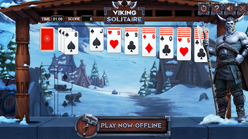 Solitaire Klondike Raiders ekran görüntüsü