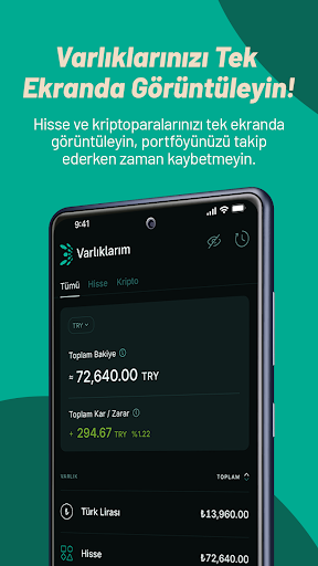BtcTurk | Hisse: Al Sat ekran görüntüsü