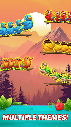 Jungle Bird Sort ekran görüntüsü