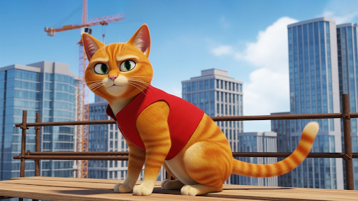 Bad Cat Simulator Cat Game 3D ekran görüntüsü