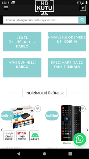 HD Kutu ekran görüntüsü