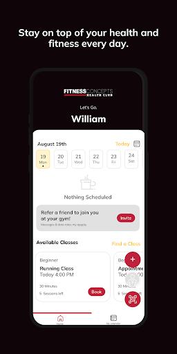 Fitness Concepts Health Club ekran görüntüsü