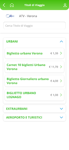 Ticket Bus Verona ekran görüntüsü