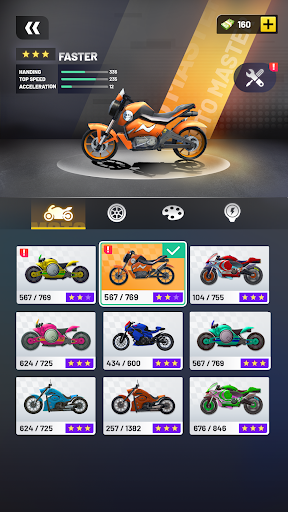 Moto Race Master ekran görüntüsü