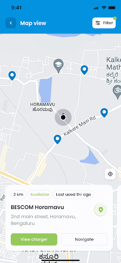BESCOM EV Mithra ekran görüntüsü