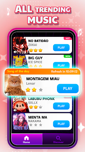 Singing Pet: Pop Piyano Oyunu ekran görüntüsü