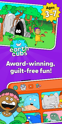 Earth Cubs: Play, Watch, Learn ekran görüntüsü