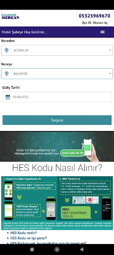 Balıkesir Mercan Turizm ekran görüntüsü