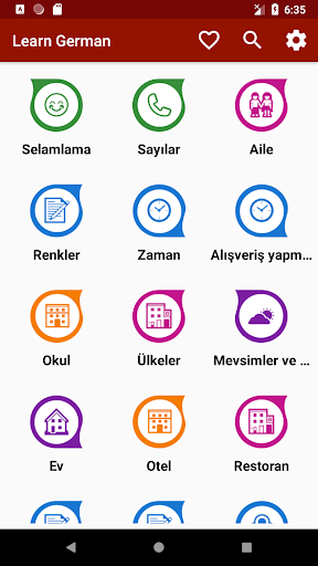 Almanca öğren ekran görüntüsü