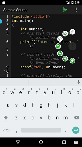 C/C++ Programming Compiler ekran görüntüsü