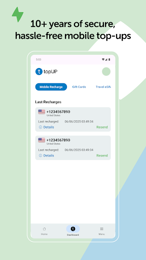 TopUp - Fast Mobile Recharge ekran görüntüsü