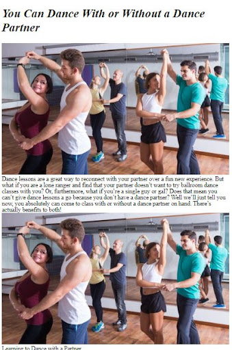How to Dance with a Partner ekran görüntüsü