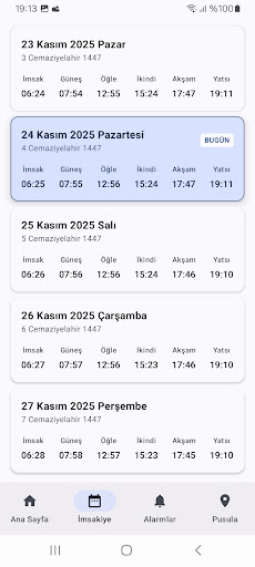 Ezan Vakti & Namaz Saatleri ekran görüntüsü