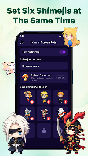 Kawaii Shimeji Screen Pet ekran görüntüsü