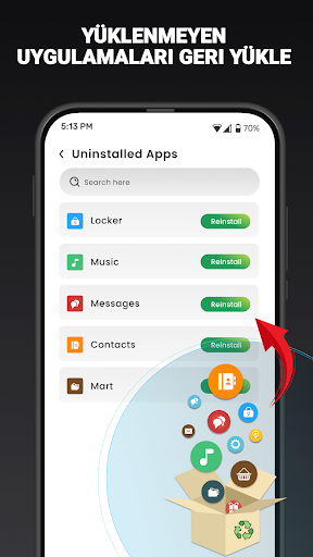 Telefon Yazılım Güncelleme App ekran görüntüsü