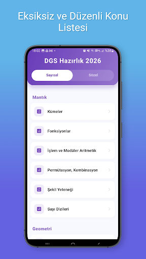 DGS Soru Bankası 2026 ekran görüntüsü