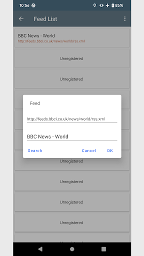 Simple RSS (RSS Reader) ekran görüntüsü