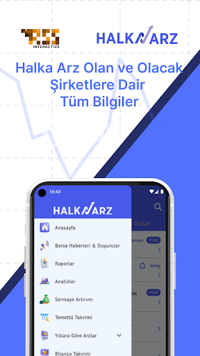 Halka Arz Takvimi ekran görüntüsü