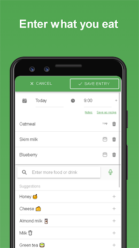 Eat Smart Kiwi: Food Diary ekran görüntüsü