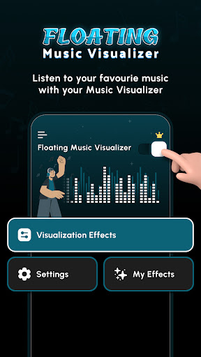 Floating Music Visualizer ekran görüntüsü