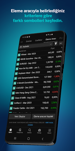 Garanti BBVA I-Trader ekran görüntüsü