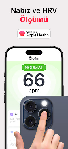 Nabız Ölçme - HeartIn ekran görüntüsü