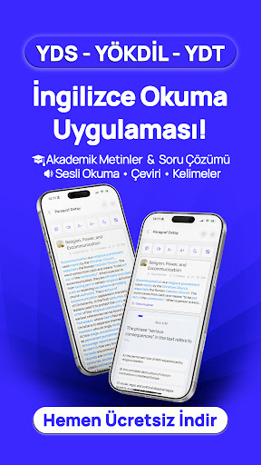 YDS - YÖKDİL Okuma ve Kelime ekran görüntüsü