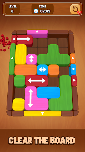 Wood Escape: Color Block ekran görüntüsü