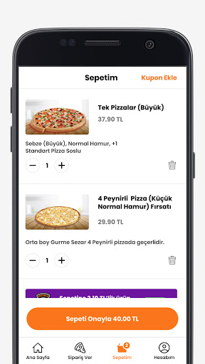 Little Caesars Pizza Türkiye ekran görüntüsü