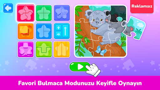 Çocuklar için yapboz oyunu 2-5 ekran görüntüsü