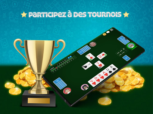 Belote en ligne: Jeux de carte ekran görüntüsü