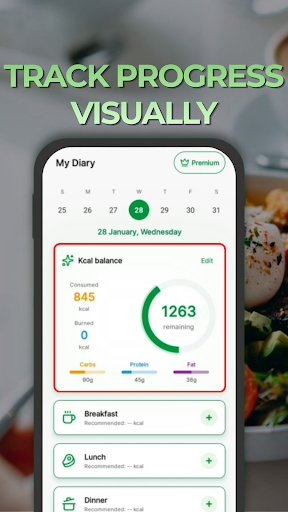 Calorie Counter - HealthBite ekran görüntüsü