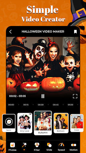 Halloween Video Editor 2025 ekran görüntüsü