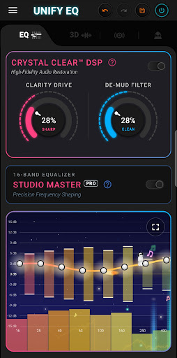 UNIFY: Equalizer & Sound 3D ekran görüntüsü