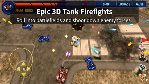 Tanks Battle 3D ekran görüntüsü